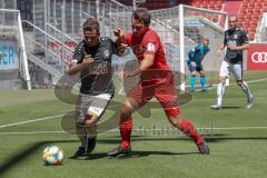 3. Liga - Saisoneröffnung - Testspiel - FC Ingolstadt 04 - VfB Eichstätt - Zweikampf rechts Peter Kurzweg (16, FCI)