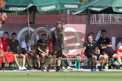 3. Liga - Testspiel - FC Ingolstadt 04 - SKN St. Pölten - Cheftrainer Jeff Saibene (FCI) an der Seitenlinie