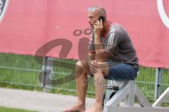 3. Liga - Testspiel - FC Ingolstadt 04 - TSV 1860 Rosenheim - am Telefon Roland Reichel