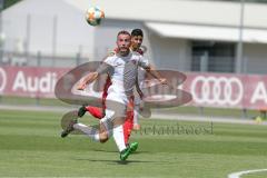 3. Liga - Testspiel - FC Ingolstadt 04 - SKN St. Pölten - Fatih Kaya (9, FCI) nimmt sich den Ball allein, Solo, Tor 1:0, Jubel,