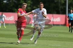 3. Liga - Testspiel - FC Ingolstadt 04 - SKN St. Pölten - Zweikampf rechts Filip Bilbija (35, FCI)