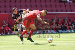 3. Liga - Saisoneröffnung - Testspiel - FC Ingolstadt 04 - VfB Eichstätt - Stefan Kutschke (30, FCI) wird gefoult, Elfmeter