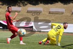 3. Liga - Testspiel - VfR Garching - FC Ingolstadt 04 - knapp vorbei Fatih Kaya (9, FCI)