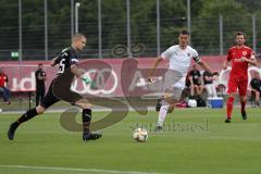 3. Liga - Testspiel - FC Ingolstadt 04 - TSV 1860 Rosenheim - Stefan Kutschke (30, FCI) stürmt zum Tor (mitte)