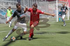 3. Liga - Saisoneröffnung - Testspiel - FC Ingolstadt 04 - VfB Eichstätt - Zweikampf rechts Peter Kurzweg (16, FCI)