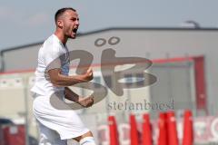 3. Liga - Testspiel - FC Ingolstadt 04 - SKN St. Pölten - Tor Jubel 3:1 durch Fatih Kaya (9, FCI) mit seinem zweiten Treffer