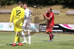 3. Liga - Testspiel - VfR Garching - FC Ingolstadt 04 - rechts Tor Jubel 0:1 Björn Paulsen (4, FCI)