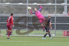 3. Fußball-Liga - Saison 2019/2020 - Testspiel - FC Ingolstadt 04 - VFR Aalen - Torwart Marco Knaller (#1,FCI) - Foto: Stefan Bösl