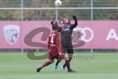 3. Fußball-Liga - Saison 2019/2020 - Testspiel - FC Ingolstadt 04 - VFR Aalen - Ganiggia Ginola Elva (#14,FCI)  - Gerlspeck Lukas rot VFR Aalen - Foto: Stefan Bösl