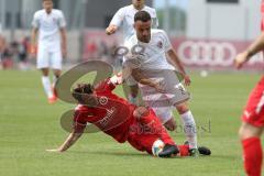 3. Liga - Testspiel - FC Ingolstadt 04 - TSV 1860 Rosenheim - Zweikampf rechts Fatih Kaya (9, FCI)