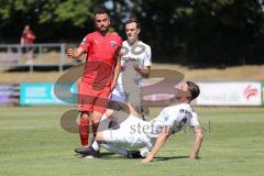 3. Liga - Testspiel - VfR Garching - FC Ingolstadt 04 - Fatih Kaya (9, FCI) wird gefoult links