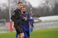 3. Liga - Testspiel - FC Ingolstadt 04 - Karlsruher SC - Filip Bilbija (35, FCI) und Burak Camoglu (KSC)