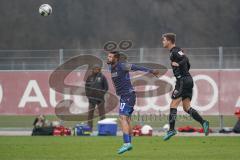 3. Liga - Testspiel - FC Ingolstadt 04 - Karlsruher SC - Marco Djuricin (KSC) und Niklas Mahler (FCI)