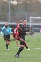 3. Fußball-Liga - Saison 2019/2020 - Testspiel - FC Ingolstadt 04 - VFR Aalen - Stefan Kutschke (#30,FCI)  im Zweikampf mit Appiah Marcel #14 VFR Aalen - Foto: Stefan Bösl