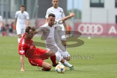 3. Liga - Testspiel - FC Ingolstadt 04 - TSV 1860 Rosenheim - Zweikampf rechts Fatih Kaya (9, FCI)