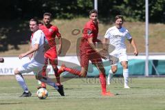 3. Liga - Testspiel - VfR Garching - FC Ingolstadt 04 - mitte Maximilian Thalhammer (18, FCI) hinten links Robin Krauße (23, FCI)