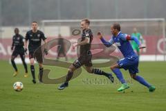 3. Liga - Testspiel - FC Ingolstadt 04 - Karlsruher SC - Maximilian Beister (10, FCI) rechts David Pisot