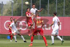 3. Liga - Testspiel - FC Ingolstadt 04 - SKN St. Pölten - Kopfballduell rechts Stefan Kutschke (30, FCI)