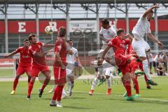 3. Liga - Testspiel - FC Ingolstadt 04 - TSV 1860 Rosenheim - mitte Kopfball Ecke Robin Krauße (23, FCI)