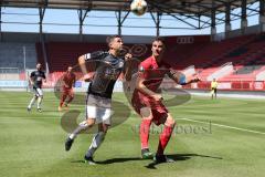 3. Liga - Saisoneröffnung - Testspiel - FC Ingolstadt 04 - VfB Eichstätt - Zweikampf Stefan Kutschke (30, FCI) rechts