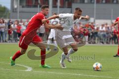 3. Liga - Testspiel - FC Ingolstadt 04 - TSV 1860 Rosenheim - Zweikampf rechts Filip Bilbija (35, FCI)