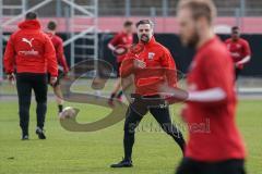 3. Liga - Fußball - FC Ingolstadt 04 - Trainerwechsel, Cheftrainer Tomas Oral (FCI) und sein Co-Trainer Mark Fotheringham (FCI) übernehmen bis Sommer 2021 den FC Ingolstadt 04, 1. Training