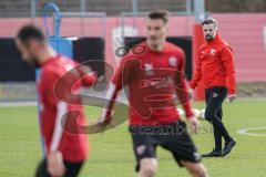 3. Liga - Fußball - FC Ingolstadt 04 - Trainerwechsel, Cheftrainer Tomas Oral (FCI) und sein Co-Trainer Mark Fotheringham (FCI) übernehmen bis Sommer 2021 den FC Ingolstadt 04, 1. Training