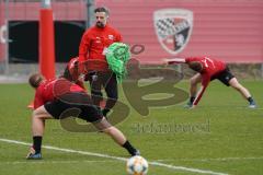 3. Liga - Fußball - FC Ingolstadt 04 - Trainerwechsel, Cheftrainer Tomas Oral (FCI) und sein Co-Trainer Mark Fotheringham (FCI) übernehmen bis Sommer 2021 den FC Ingolstadt 04, 1. Training