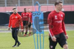 3. Liga - Fußball - FC Ingolstadt 04 - Trainerwechsel, Cheftrainer Tomas Oral (FCI) und sein Co-Trainer Mark Fotheringham (FCI) übernehmen bis Sommer 2021 den FC Ingolstadt 04, 1. Training