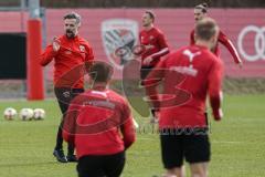 3. Liga - Fußball - FC Ingolstadt 04 - Trainerwechsel, Cheftrainer Tomas Oral (FCI) und sein Co-Trainer Mark Fotheringham (FCI) übernehmen bis Sommer 2021 den FC Ingolstadt 04, 1. Training