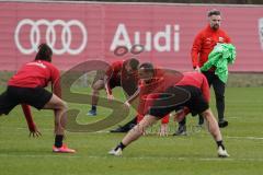 3. Liga - Fußball - FC Ingolstadt 04 - Trainerwechsel, Cheftrainer Tomas Oral (FCI) und sein Co-Trainer Mark Fotheringham (FCI) übernehmen bis Sommer 2021 den FC Ingolstadt 04, 1. Training