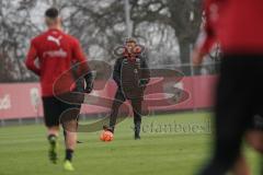 3. Liga - FC Ingolstadt 04 - Trainingsauftakt nach Winterpause - Cheftrainer Jeff Saibene (FCI)