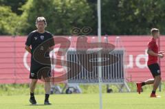 3. Fußball-Liga - Saison 2019/2020 - FC Ingolstadt 04 -  Trainingsauftakt - Cheftrainer Jeff Saibene (FCI) - Foto: Meyer Jürgen