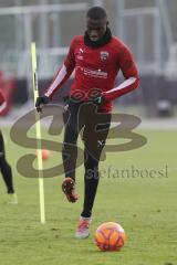 Im Bild: Agyemang Diawusie (#11 FC Ingolstadt)

Fussball - 3. Bundesliga - Ingolstadt - Saison 2019/2020 - Trainingsauftakt -  Foto: Ralf Lüger