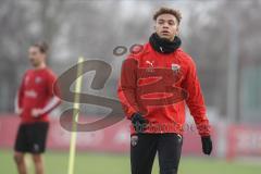 3. Liga - FC Ingolstadt 04 - Trainingsauftakt nach Winterpause - U19 Spieler Jalen Hawkins