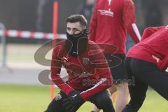 Im Bild: Georgios Pintidis (#36 FC Ingolstadt)

Fussball - 3. Bundesliga - Ingolstadt - Saison 2019/2020 - Trainingsauftakt -  Foto: Ralf Lüger