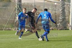 3. Liga - FC Ingolstadt 04 - Wintertrainingslager Spanien - Testspiel - Kaa Gent - 2:3 - Schuß Maximilian Wolfram (8, FCI) mitte