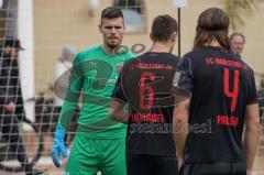 3. Liga - FC Ingolstadt 04 - Wintertrainingslager Spanien - Testspiel - Kaa Gent - 2:3 - Torwart Fabijan Buntic (24, FCI) Maximilian Thalhammer (6, FCI) Björn Paulsen (4, FCI)