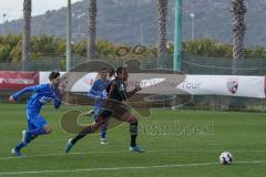 3. Liga - FC Ingolstadt 04 - Wintertrainingslager Spanien - Testspiel - Kaa Gent - 2:3 - Angriff und knapp daneben, Caniggia Ginola Elva (14, FCI)