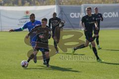 3. Liga - FC Ingolstadt 04 - Wintertrainingslager Spanien - Testspiel - Kaa Gent - 2:3 - links Angriff Patrick Sussek (37, FCI) rechts Filip Bilbija (35, FCI)