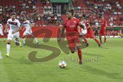 Im Bild: Enrico Valentini (#22 FC Nürnberg) und Caniggia Elva (#14 FC Ingolstadt)

Fussball - DFB Pokal - Ingolstadt - Saison 2019/2020 - FC Ingolstadt 04 - 1. FC Nürnberg- 09.08.2019 -  Foto: Ralf Lüger/rsp-sport.de