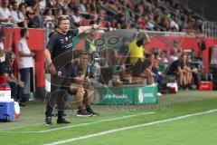 DFB Pokal - Fußball - FC Ingolstadt 04 - 1. FC Nürnberg - Cheftrainer Jeff Saibene (FCI) und Co-Trainer Carsten Rump (FCI)