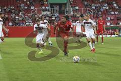 Im Bild: Enrico Valentini (#22 FC Nürnberg) und Caniggia Elva (#14 FC Ingolstadt)

Fussball - DFB Pokal - Ingolstadt - Saison 2019/2020 - FC Ingolstadt 04 - 1. FC Nürnberg- 09.08.2019 -  Foto: Ralf Lüger/rsp-sport.de