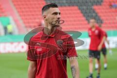 DFB Pokal - Fußball - FC Ingolstadt 04 - 1. FC Nürnberg - Maximilian Wolfram (8, FCI)