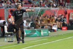 DFB Pokal - Fußball - FC Ingolstadt 04 - 1. FC Nürnberg - Cheftrainer Jeff Saibene (FCI) an der Seitenlinie