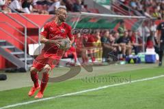 DFB Pokal - Fußball - FC Ingolstadt 04 - 1. FC Nürnberg - schneller Einwurf, Maximilian Beister (10, FCI)