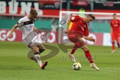 DFB Pokal - Fußball - FC Ingolstadt 04 - 1. FC Nürnberg - rechts Patrick Sussek (37, FCI)