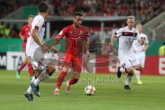 DFB Pokal - Fußball - FC Ingolstadt 04 - 1. FC Nürnberg - Fatih Kaya (9, FCI) Angriff