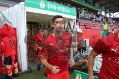 DFB Pokal - Fußball - FC Ingolstadt 04 - 1. FC Nürnberg - Warmup Maximilian Thalhammer (18, FCI)