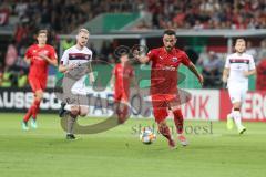 DFB Pokal - Fußball - FC Ingolstadt 04 - 1. FC Nürnberg - Fatih Kaya (9, FCI) Angriff
